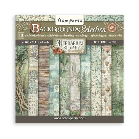 Herbarium Silvae - 8x8 Collection Pack - Backgrounds