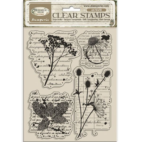 Herbarium Silvae - Clear Stamps - Botanic