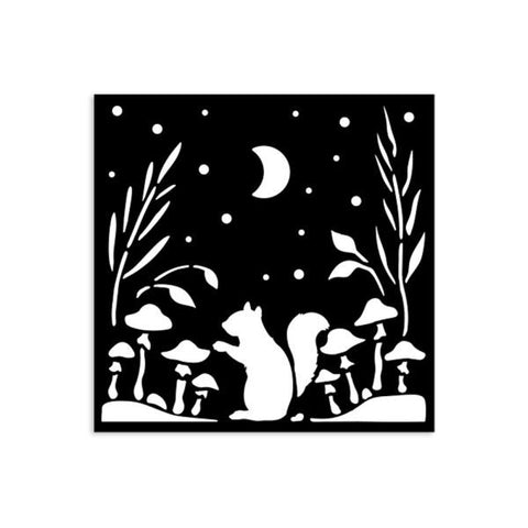 Herbarium Silvae - Stencil - Squirrel