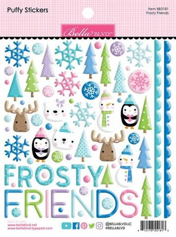 Snowflake Season - Puffy Stickers