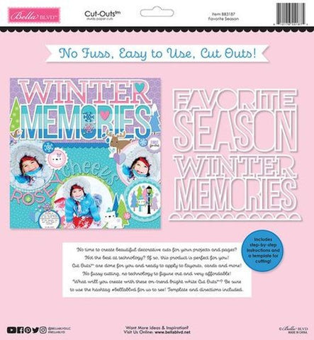 Snowflake Season - Cut Outs - Favorite Season