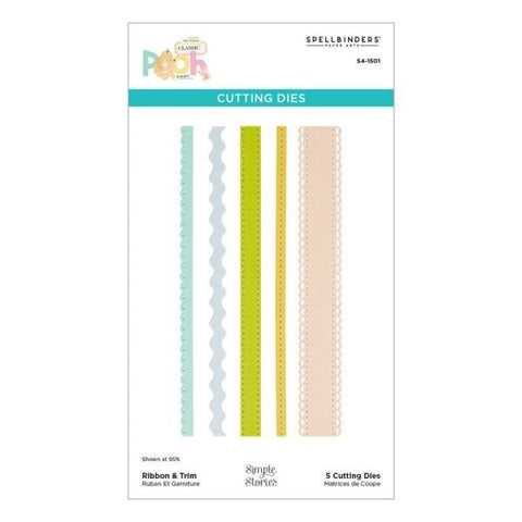 Say Cheese Classic Pooh - Ribbon & Trim Dies