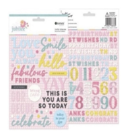 Jubilee - Puffy Stickers