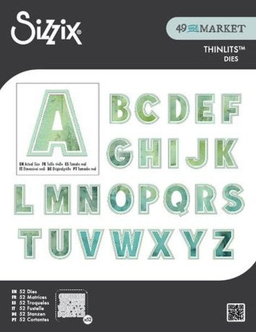 This or That 2" Alphabet Thinlits Dies