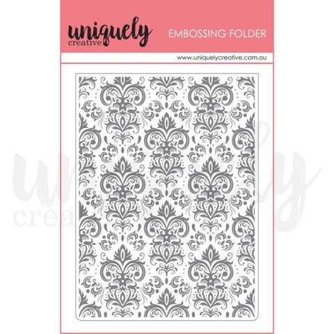 Damask Embossing Folder