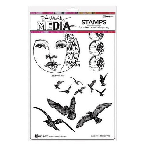 Let it Fly - Cling Stamps