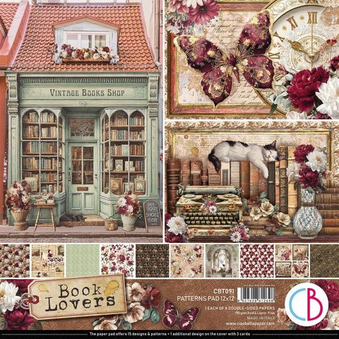 Book Lovers - 12x12 Collection Pack - Patterns