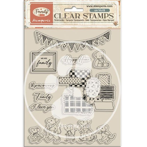 Family - Clear Stamps - Party