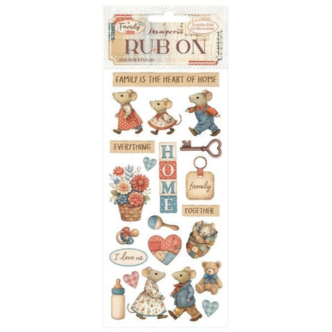 Family - Rub Ons - Home