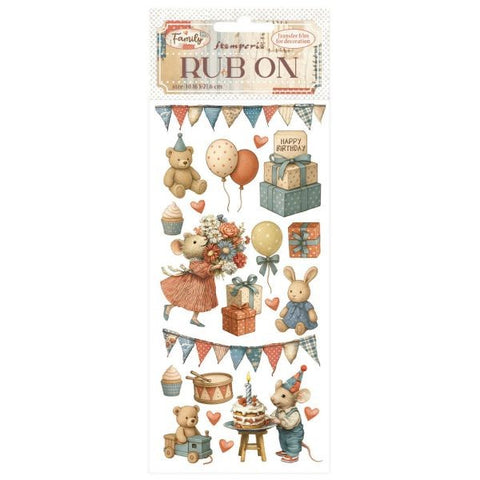 Family - Rub Ons - Party