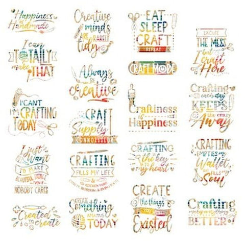 Live Life in Color - Ephemera - Sentiments