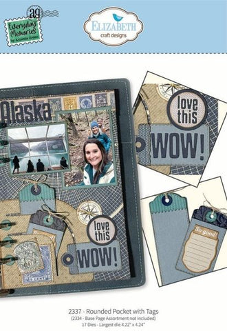 Delightful Discovery - Dies - Rounded Pocket with Tags