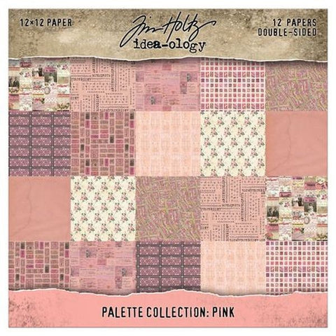 Palette Colletion -  12x12 Paper Pad - Pink