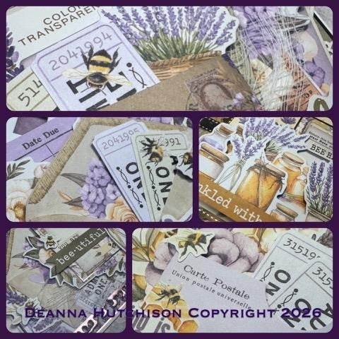Lavender Fields - Card Class with Deanna - Saturday, March 14 @ 10am