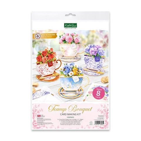 Teascup Bouquet - Card Making Kit