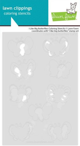 Like Big Butterflies - Coloring Stencils