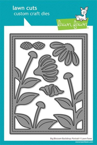 Big Blossom Backdrop:  Portrait Dies