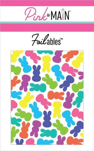 Colored Bunnies Foilables Panels
