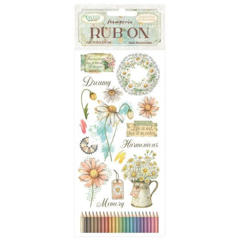 Daisy Art -  Rubs Ons - Harmonious