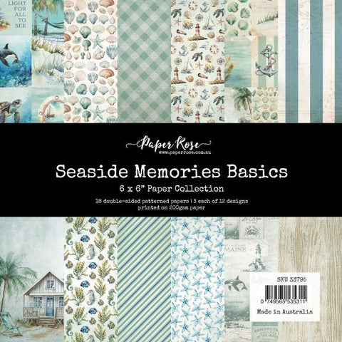 Seaside Memories - 6x6 Paper Collection - Basics