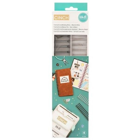 Cinch Wires - 1" - Black & White