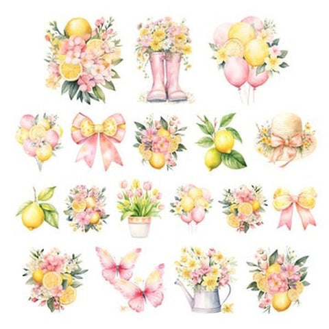 Lemon Daydream - Ephemera - Florals