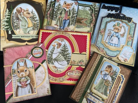 March 2026 Monthly Card Kit - A Woodland Story