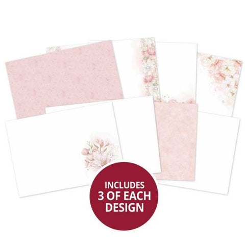 Blushing Blossoms - Luxury Card Inserts