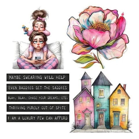 Tired Moms Club - Ephemera - XL