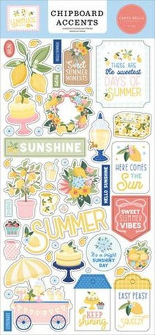 Lemonade - Chipboard Accents