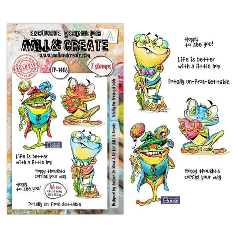Totally Un-frog-gettable - Clear Stamps