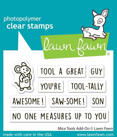 Mice Tools Add On - Clear Stamps