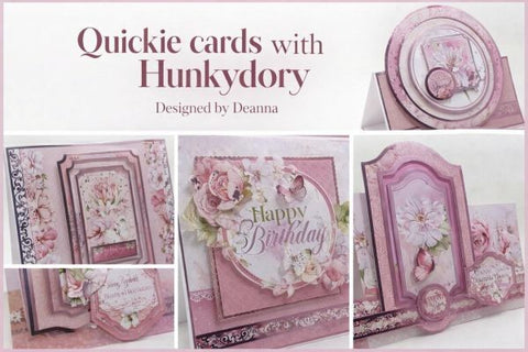 Edmonton Carnival - Class #2 - Quickie Cards with Hunkydory - Friday, May 22 @ 330pm