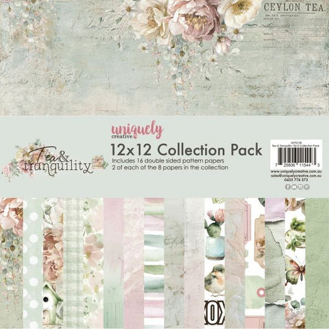 Tea & Tranquility - 12x12 Collection Pack
