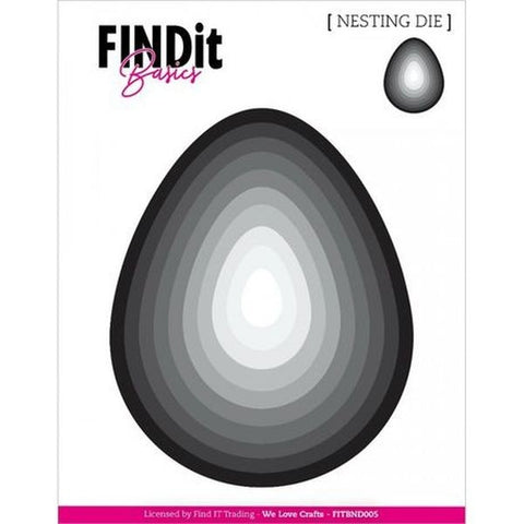 Basics Nesting Dies - Egg