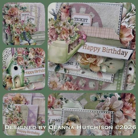 Tranquility Card Class with Deanna - Saturday, June 20 at 10am