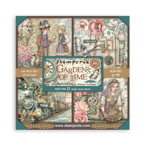 Gardens of Time - 12x12 Collection Pack - Single Sided