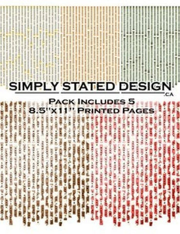 Cottagecore - 8.5x11 Paper Pack