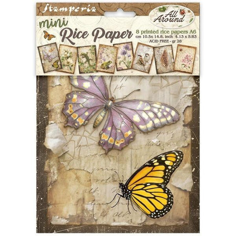 All Around - A6 Mini Rice Paper