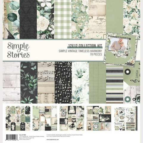 Simple Vintage Timeless Harmony - 12x12 Collection Pack