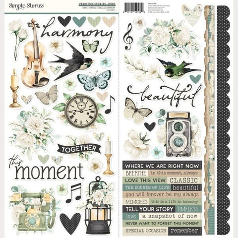Simple Vintage Timeless Harmony - Stickers - Icons