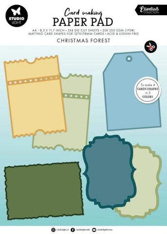 Chrsitmas Forest - Card Making Pad