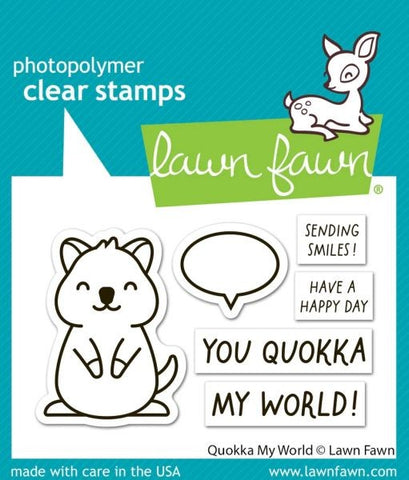Quokka My World - Clear Stamps