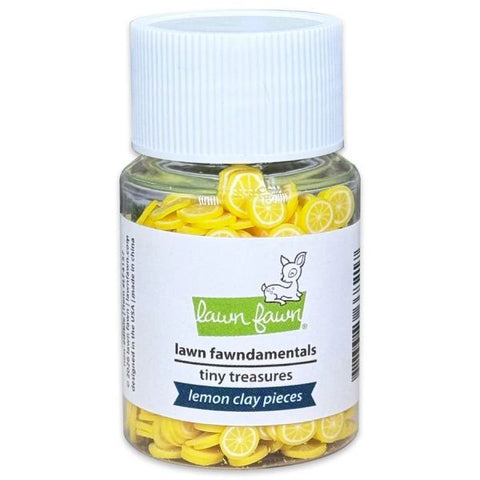 Tiny Treasures - Lemon Clay Pieces