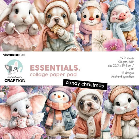 Candy Christmas - 8x8 Paper Pad