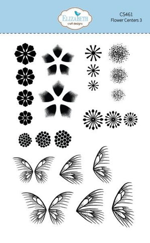Bloom Wildly - Flowers Centers 3 - Clear Stamps