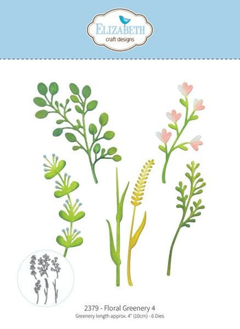 Bloom Wildly - Floral Greenery 4 - Dies