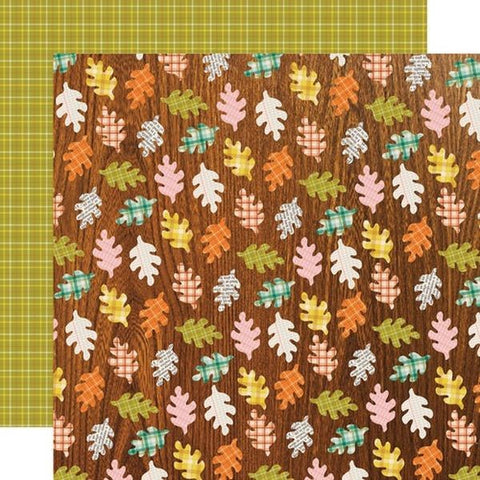 Pumpkins & Plaid - Collecting Leaves