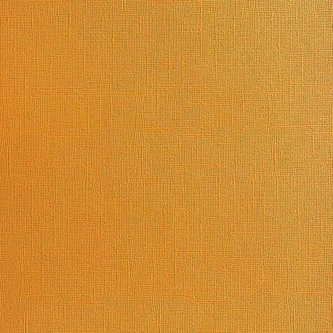 Canvas Texture Cardstock - Mac & Cheese