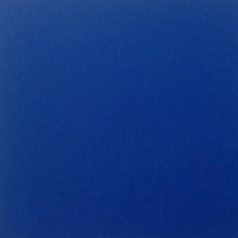 Canvas Texture Cardstock - Titanic Blue